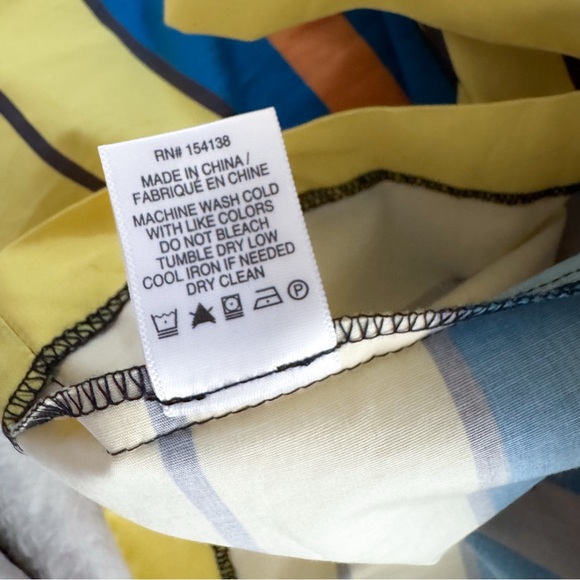 Staud Formentera Stripe Sea Maxi Skirt Colorblock Stripes - Picture 7 of 11